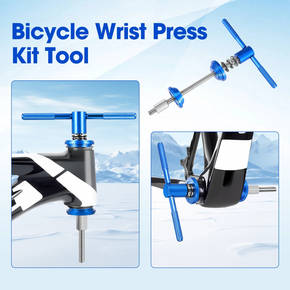 Herramienta de engaste para casquillo de bicicleta Jugacool Kit de soporte inferior