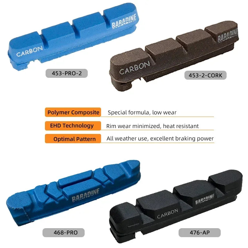 Baradine 453 Brake Pads &ndash; Advanced Heat Dissipation Technology