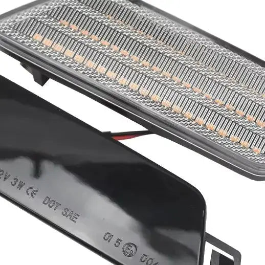 Front Amber LED Turn Signal Lights for Porsche Macan 95B by InterCyprus Trading Ltd