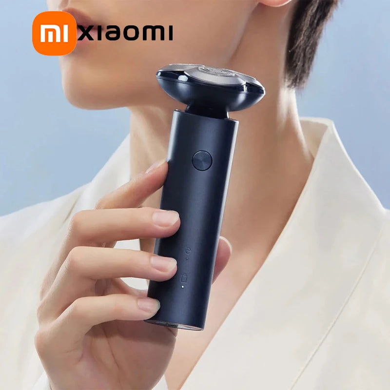 XIAOMI MIJIA S101 Electric Razor - Rechargeable Wet/Dry Shaver, 18 Blades, 60-Day Use