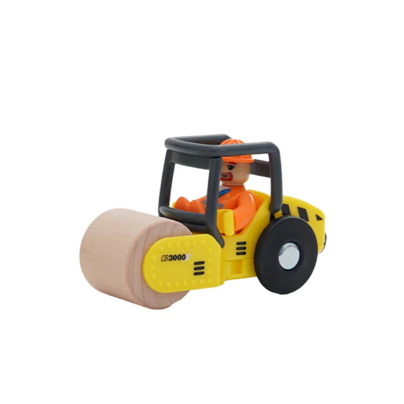 Plastic Inertial Police Car for Wooden Thomas Train Tracks NO.05