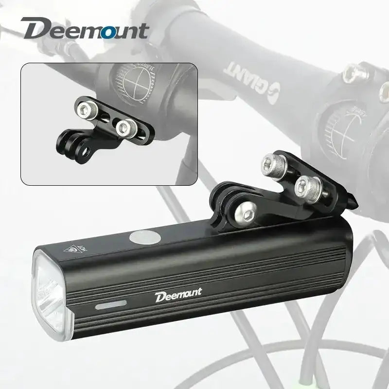 Cycle Stem Mount Lamp Holder GoPro Aluminum Bracket