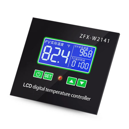 ZFX-W2141 AC 220V Digital LED Thermostat - Temp Regulation