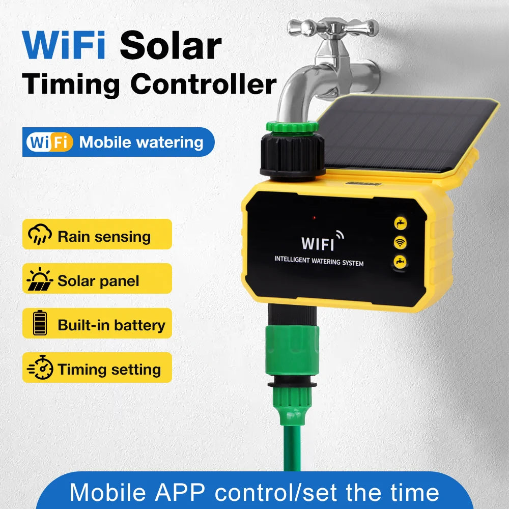 WIFI Solar Irrigation Timer &ndash; Smart Life App Control