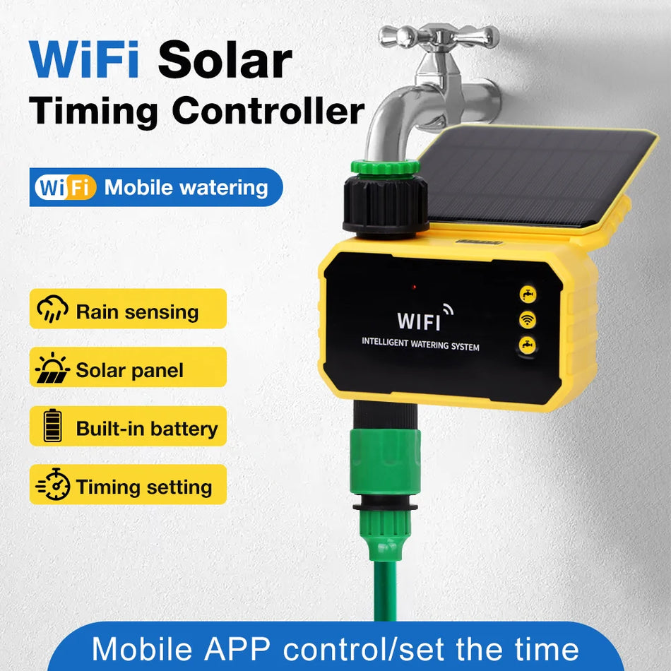 WIFI Solar Irrigation Timer &ndash; Smart Life App Control