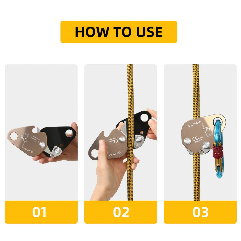 XD-Q9640 Fall Arrester &ndash; Self Locking Carabiner for Belay