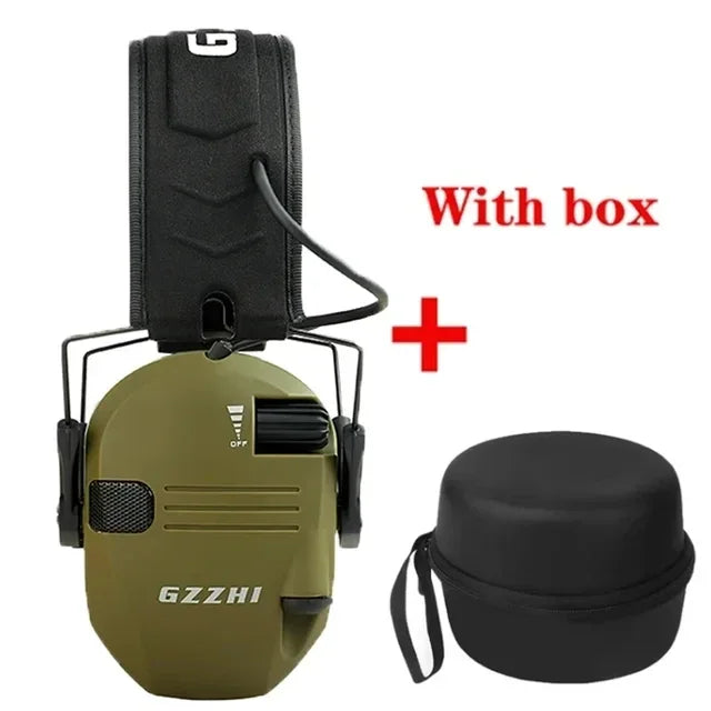 Tactical Electronic Shooting Earmuff &ndash; Hearing Protection New  with box 2