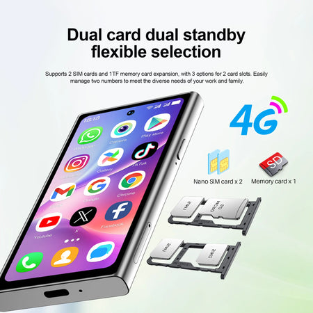 SERVO S27 MINI &ndash; Ultra Slim 4G Smartphone Pocket Friendly