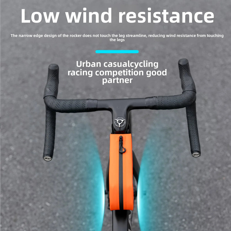 Водоустойчив велосипедна чанта с голям капацитет чанта за горна тръба, изработена от TPU