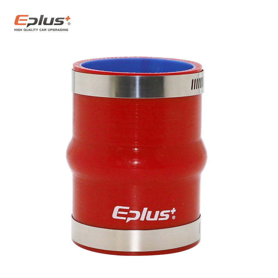 Eplus Universal Car Intercooler Silicone Hump Connector 100mm Red