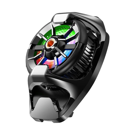 Fast Cooling Mobile Phone Cooler with Magnetic and Clip Design DL22 Black