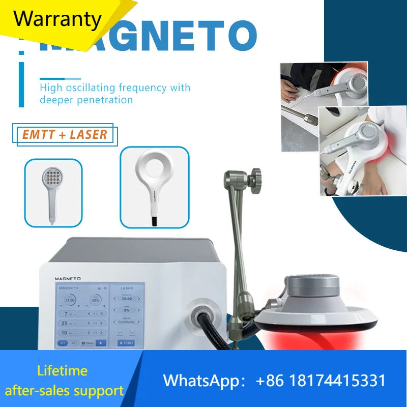EMTT Magneto Kall Laserterapi Pulsad Diod Smärtlindring