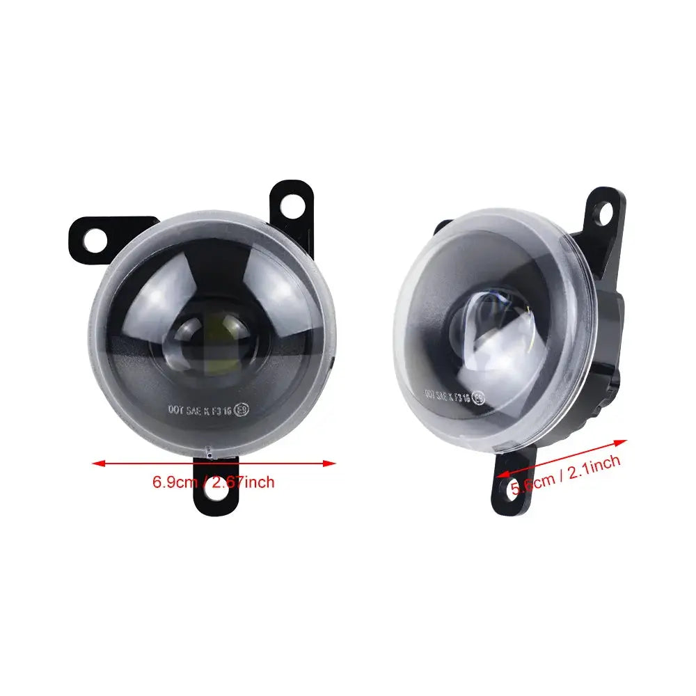 for Ford Bronco Sport 2021-2025 LED Front Bumper Fog Lights Driving Lamps by InterCyprus Trading Ltd