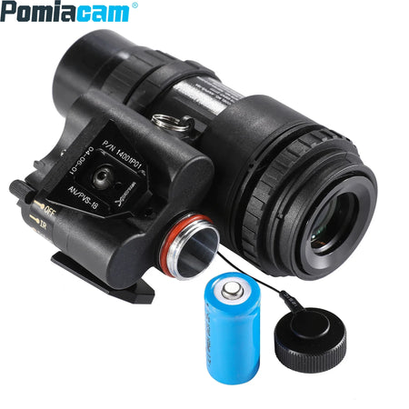 PVS-18 Hunting Monocular NVG Scope HD 1X Infrared Digital Camping Device Head-Mounted Hunting Camera Infrared Night Vision