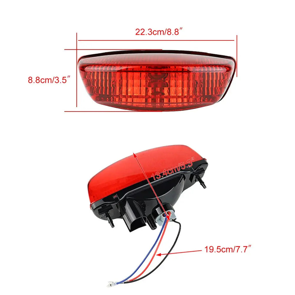 Tail Light for Suzuki LT-A500F LTA500F Vinson 500 4X4 Auto 2002-2007 ATV UTV Rear Brake Light by InterCyprus Trading Ltd