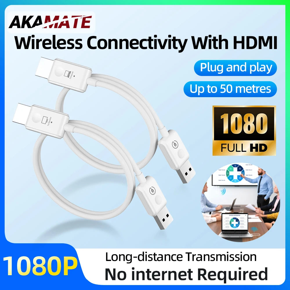 50M Wireless HDMI Transmitter And Receiver &ndash; Low Latency