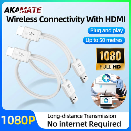 50M Wireless HDMI Transmitter And Receiver &ndash; Low Latency