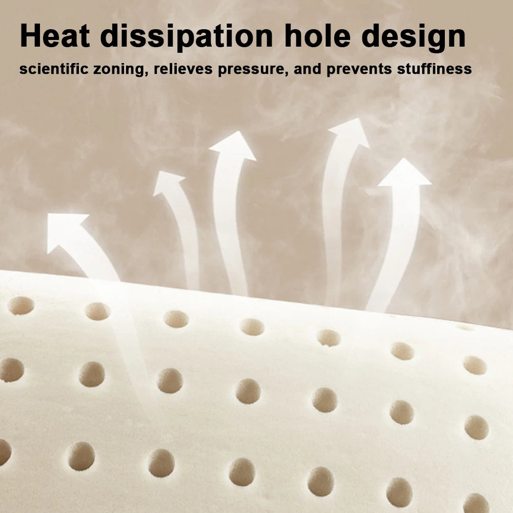 NoonBreak Pillow &ndash; Memory Foam Cervical Travel Support