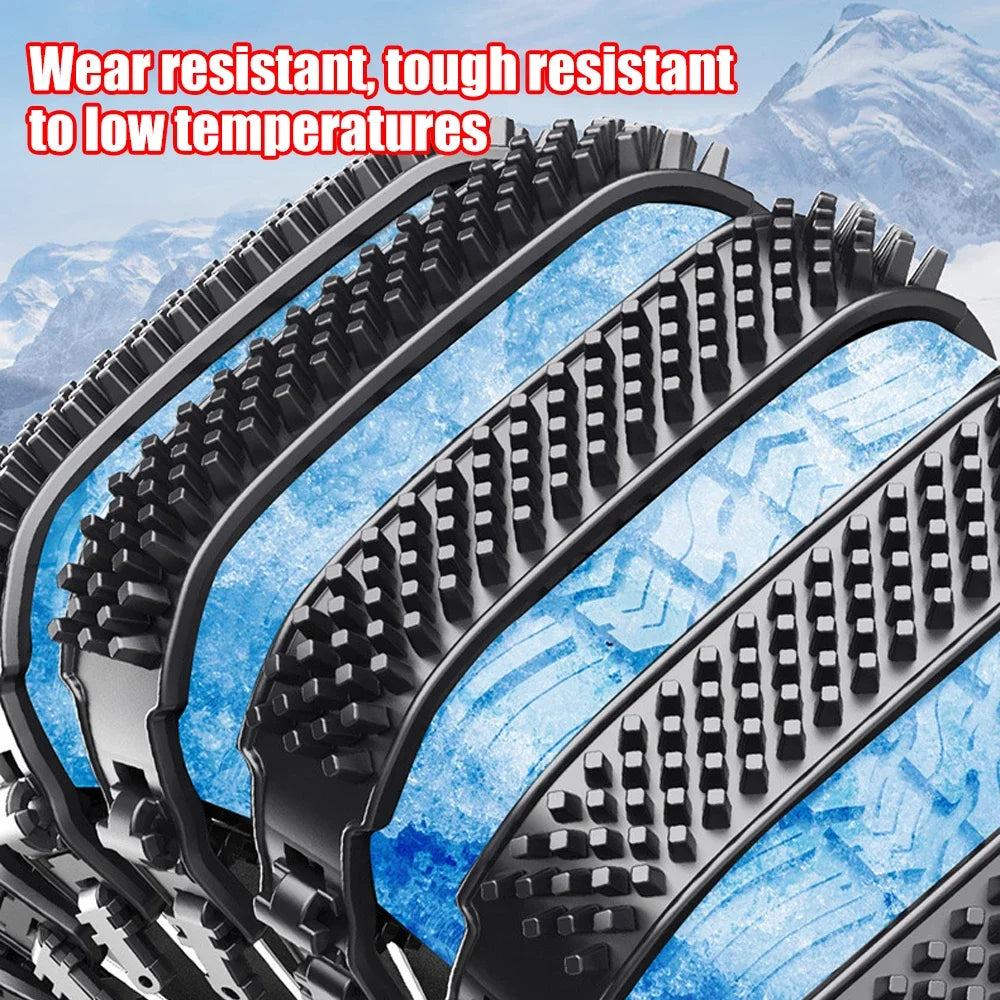 20-10pcs Snow Chain Widen Thicken Crawler Plastic&ndash;Anti Slip