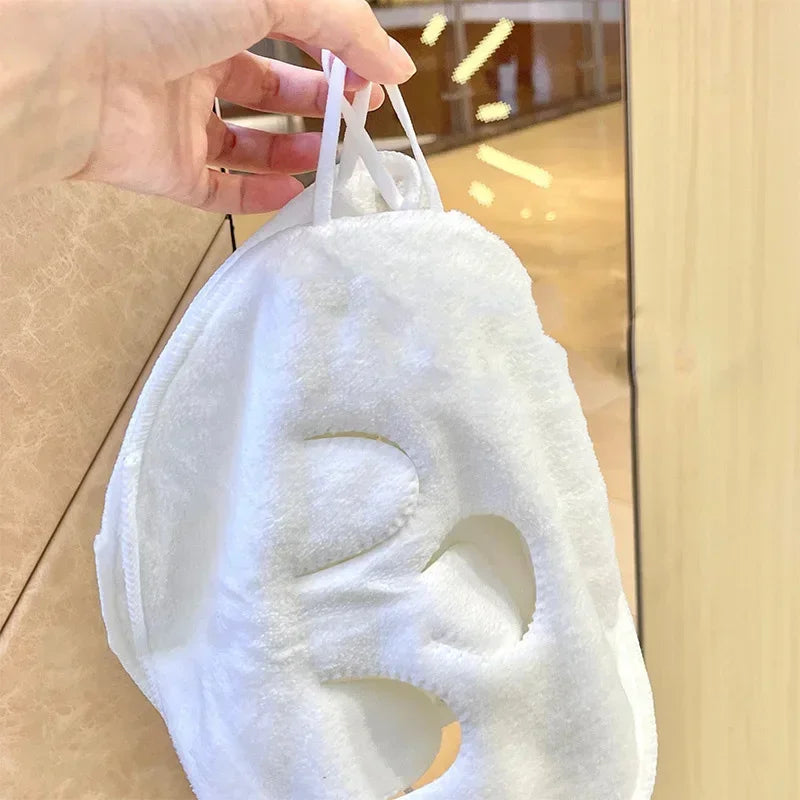 Warm &amp; Cold Compress Face Towel - Double Thickness for Beauty &amp; Skincare