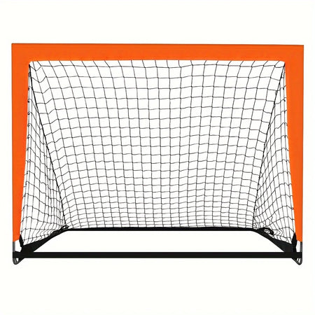 NoEnName Portable Pop-Up Soccer Goals for Indoor and Outdoor Training Orange