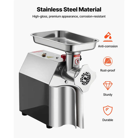 Electric Meat Grinder 5.5 Lbs Per Min 850W