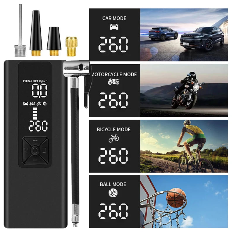 CHEGIT P003 Wireless Inflator - Portable USB Rechargeable