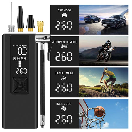 CHEGIT P003 Wireless Inflator - Portable USB Rechargeable