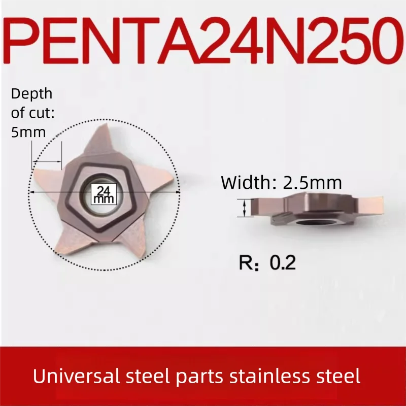 PCHR12-24 PCHR16-24 PCHR20-24 PCHR25-24 &ndash; Precision Cutting for CNC Applications PENTA24N250 (2PCS) / CHINA