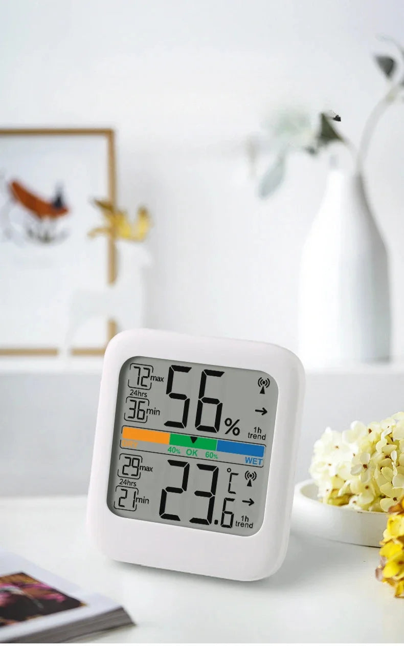 NOKLEAD F33 Mini LCD Hygrometer &ndash; Compact Easy Readings