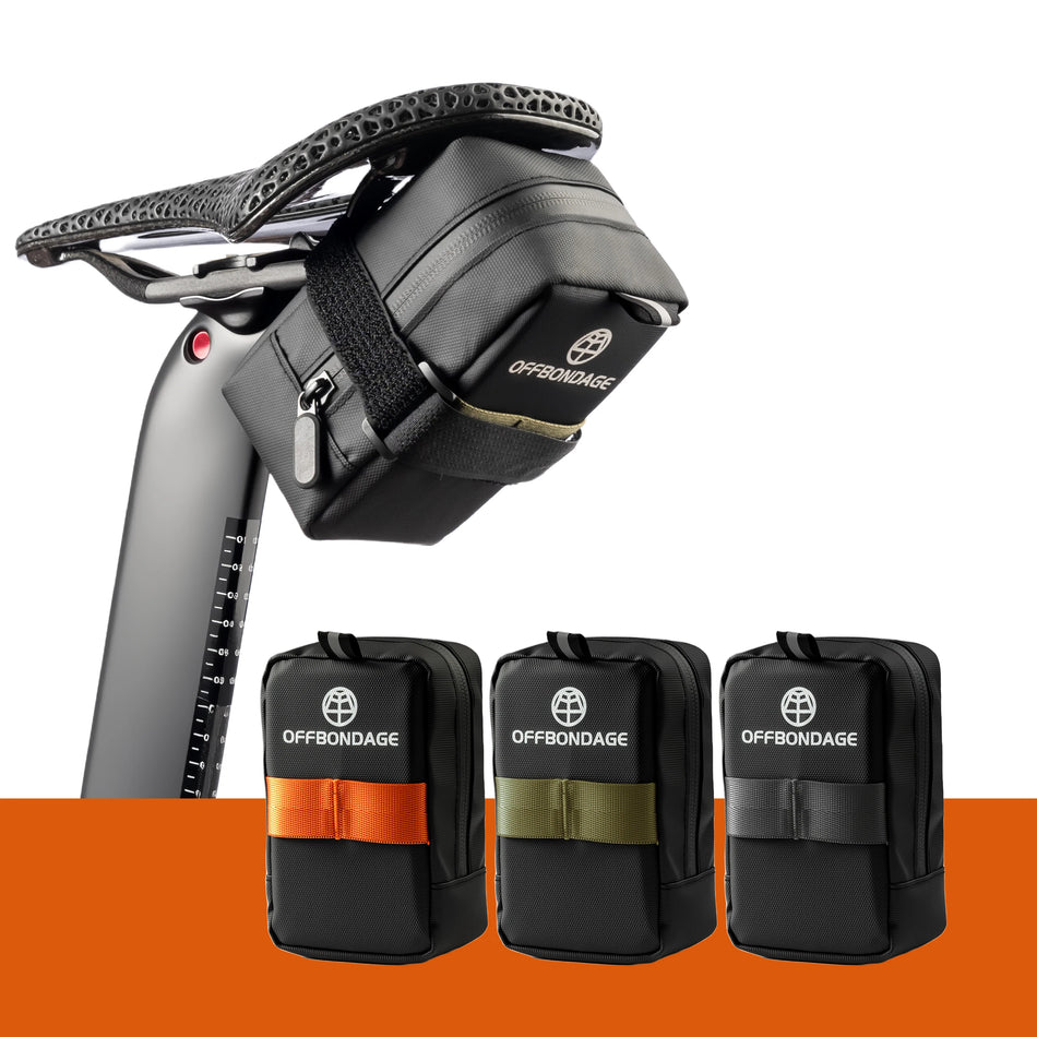 Μικρή Αδιάβροχη Τσάντα Σέλας Ποδηλάτου, Ελαφρύς Αποθηκευτικός Χώρος από Νάιλον για MTB