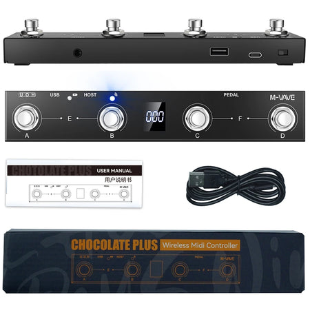M-VAVE Chocolate Plus Controller &ndash; Wireless MIDI Host Ready CHOCOLATE PLUS