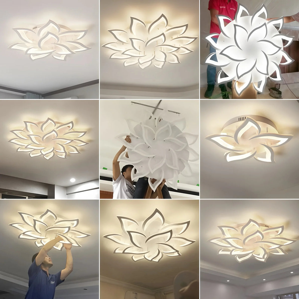 IRALAN Smart Acrylic Ceiling Light &ndash; Stepless Dimming