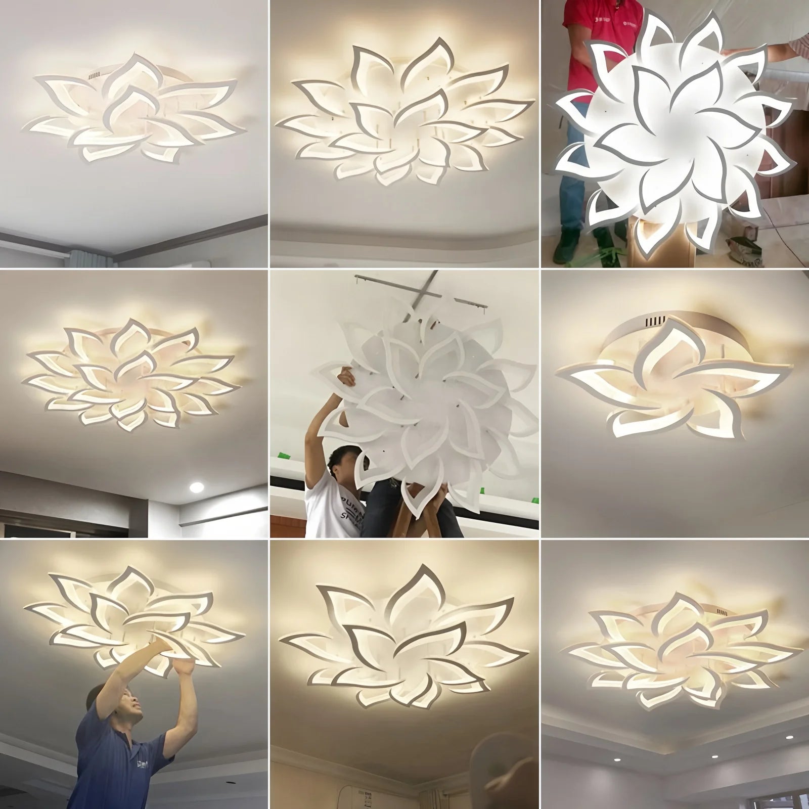 IRALAN Smart Acrylic Ceiling Light &ndash; Stepless Dimming