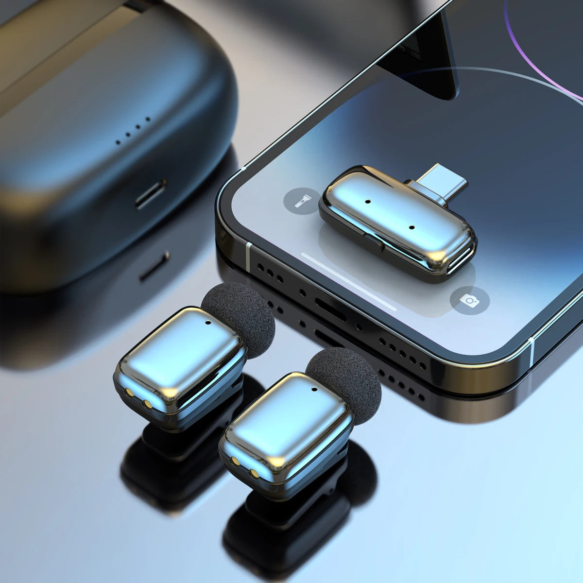 Basix Wireless Lavalier Microphone System &ndash; Charging Case