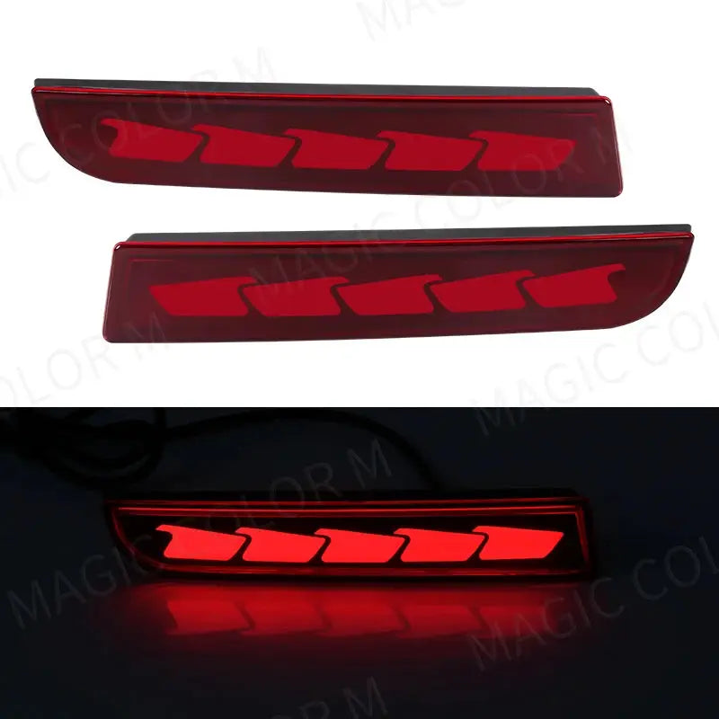 LED Bumper Reflector Lights For Mitsubishi Lancer Evo Evolution ASX Outlander Sport RVR Dynamic Turn Signal Rear Tail Brake Lamp by InterCyprus Trading Ltd