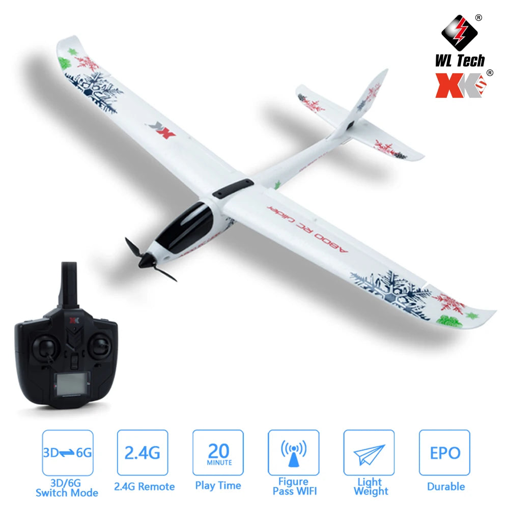 WLtoys XK A800 RC Plane 5CH Aircraft &ndash; 780mm Wingspan Flight