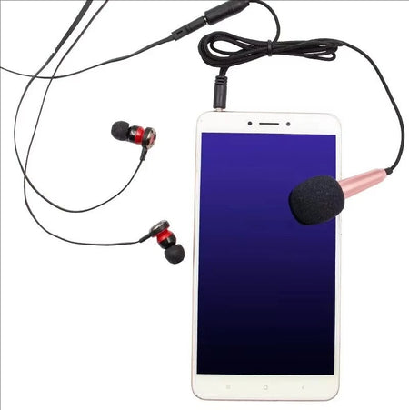 Portable Mini Microphone for Smartphones and PCs