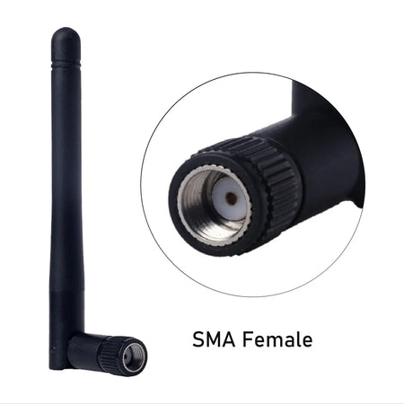 SMA Needlefree Antenna Replacement - High Gain 3dBi 2.4GHz SMA Female / 4PCS