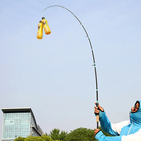 Ultralight Casting Spinning Lure Fishing Rod - 1.8/2.1m Carbon Fiber