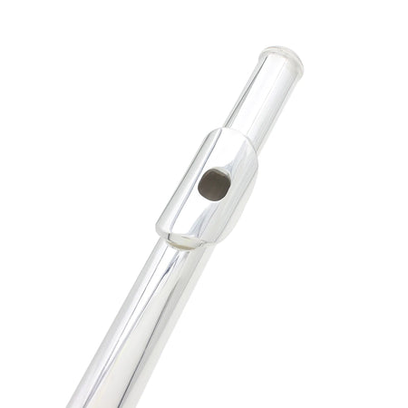 Slade 16 Holes Flute C Key Closed Silver - Silver Plated