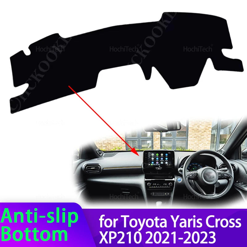 Mukautettu kojelaudan matto Toyota Yaris Cross XP210 2021 2022 2023
