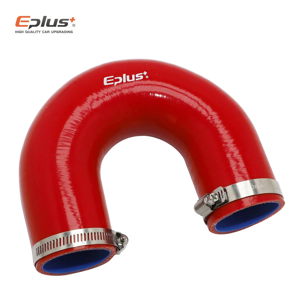 Universal Silicone Tubing Hose, U-Shaped 180° Connector For Intercooler Turbo Red