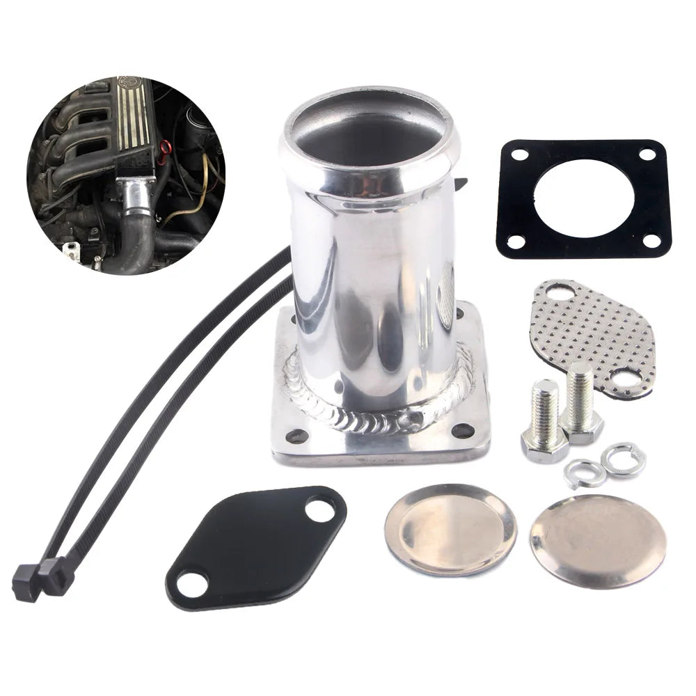Aluminum Coolant Thermostat Bung Adapter for BMW E46 318d 320d 330d by InterCyprus Trading Ltd