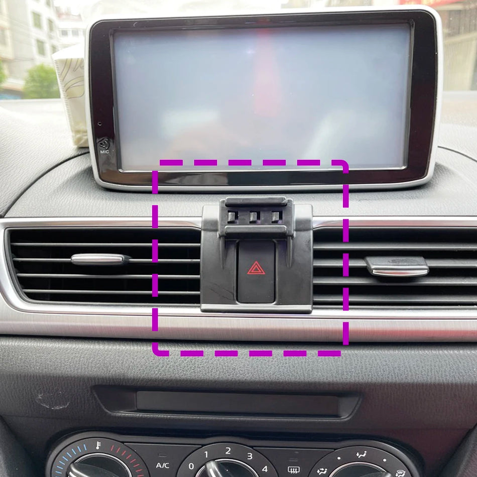 Mazda 3 Axela Trådlös Laddning Telefonhållare Basfäste