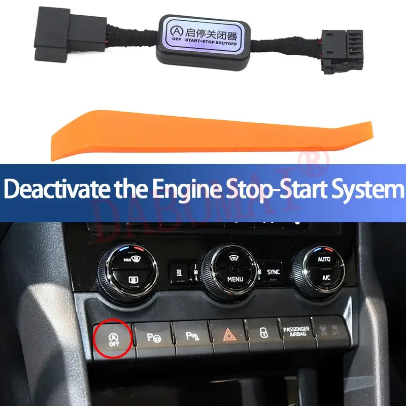 Comutator Auto Stop Start Plug-and-Play pentru Skoda Karoq 2017-2023