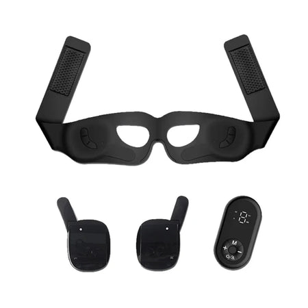 Vilnason Portable LED Display Eye Massager &ndash; Dark Circles Black