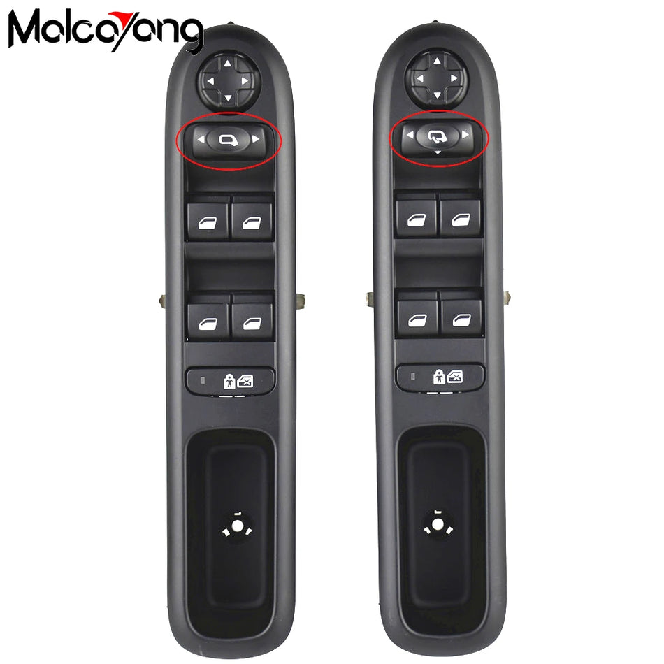 Interruttore principale per finestrini elettrici anteriore sinistro per Peugeot 3008 5008