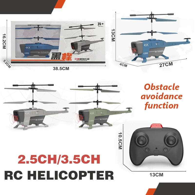 RC Helicopter 3.5Ch &ndash; Obstacle Avoidance Technology