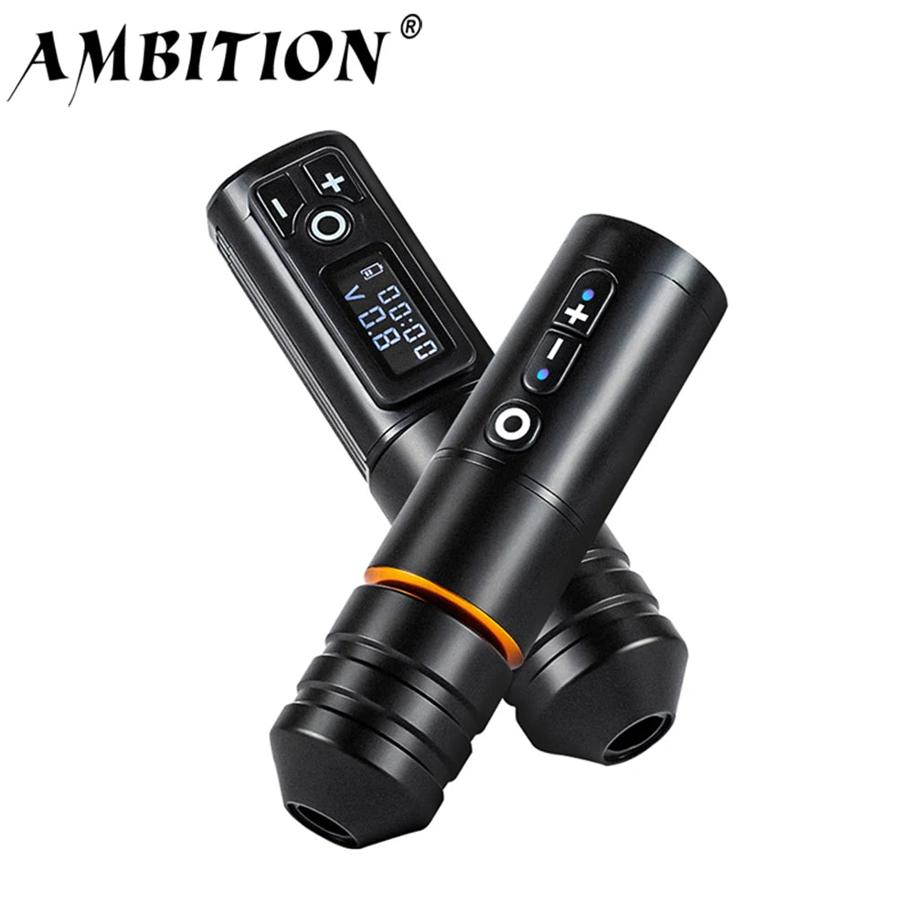 Ambition Ninja Pro Wireless Tattoo Machine &ndash; Battery 2400mAh